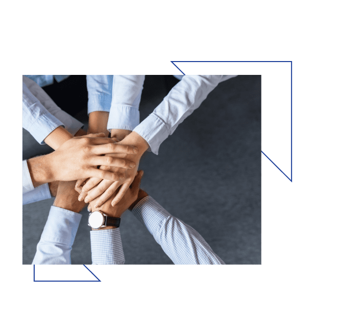 barcom tech solutions teamwork with triangles